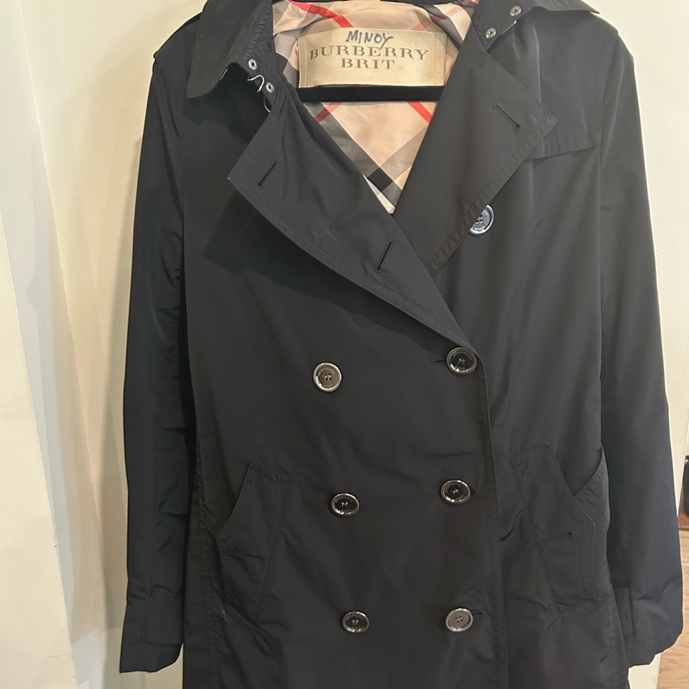 BURBERRY Brit Beige and Red Plaid Fabric - Picture 4 of 6